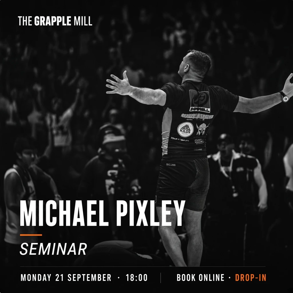 Michael Pixley seminar at The Grapple Mill — Monday 21 September